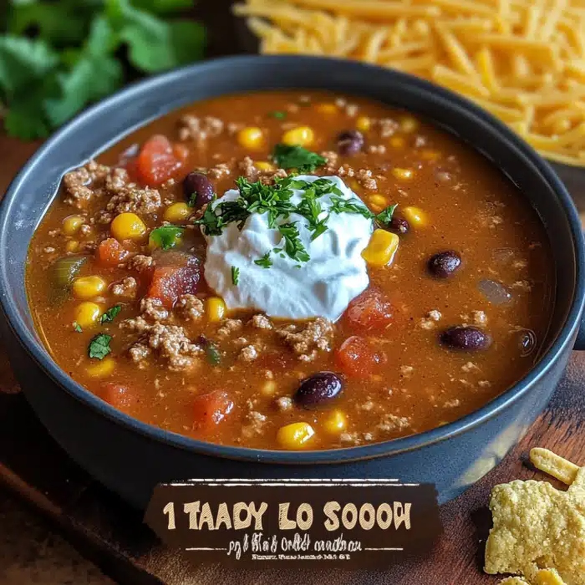 Hearty Taco Soup Recipe