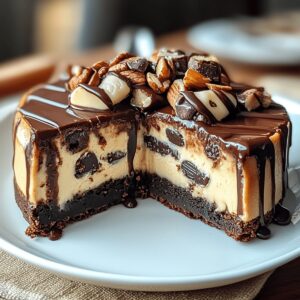 Rich Turtle Brownie Cheesecake Recipe