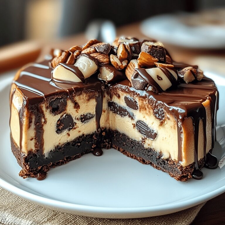 Rich Turtle Brownie Cheesecake Recipe