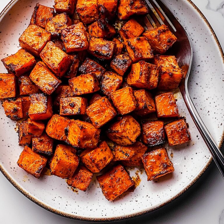 Air Fryer Sweet Potato Cubes Recipe