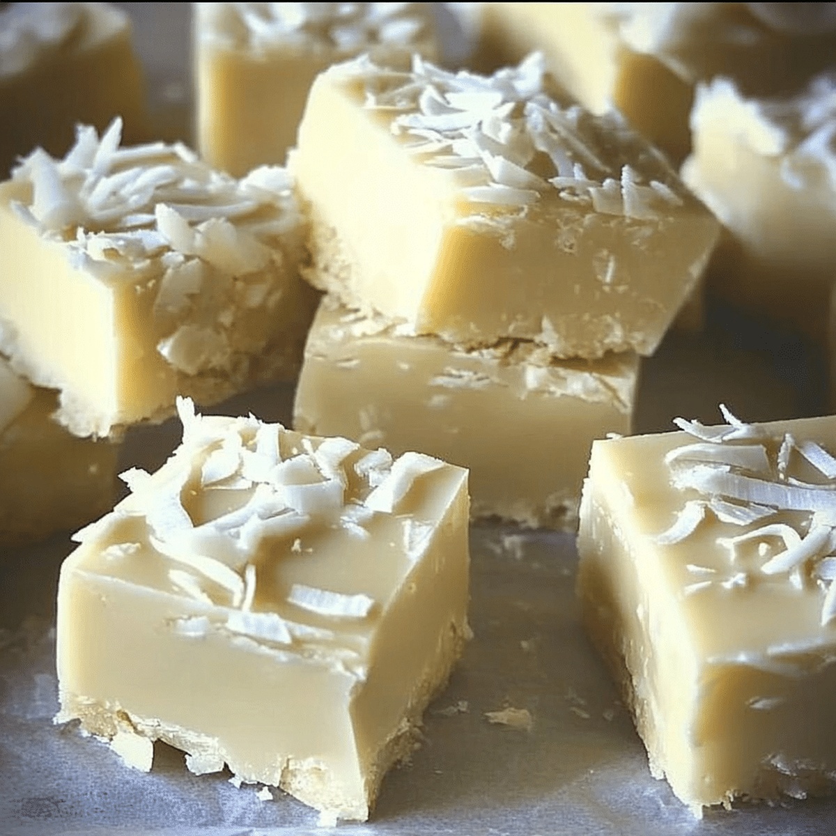 Dreamy White Chocolate Coconut Fudge Recipe