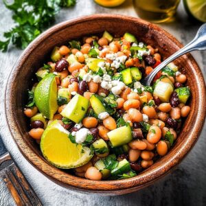 Dense Bean Salad Recipe