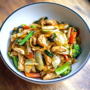 Chicken Cabbage Stir-Fry Recipe