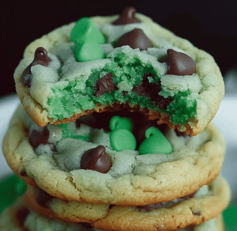 Mint Chocolate Chip Cookies Recipe