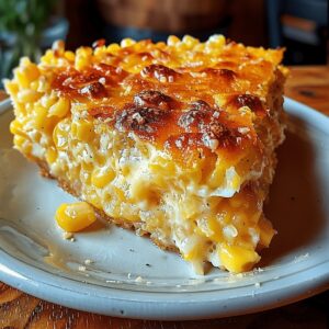 Irresistible Cream Cheese Corn Casserole Recipe