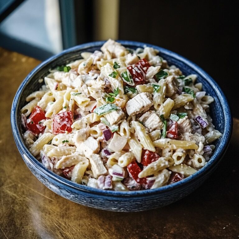 Greek Chicken Pasta Salad Recipe