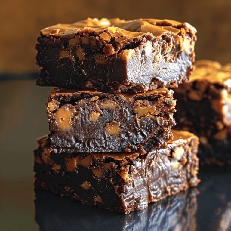 Decadent Peanut Butter Brownies Recipe