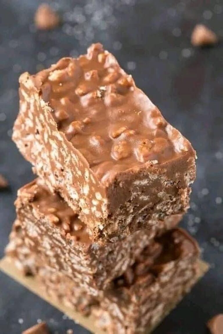 Spectacular No-Bake Homemade Crunch Bars Recipe