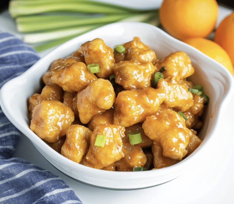 Homemade Orange Chicken Recipe
