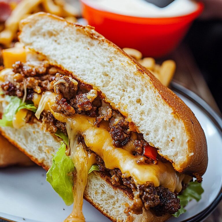 Chopped Cheese Sandwiches Recipe