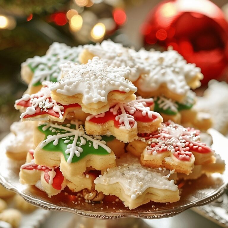 Festive Christmas Sugar Cookie Bites Recipe