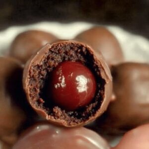 Decadent Chocolate Covered Cherry Brownie Bombs Recipe