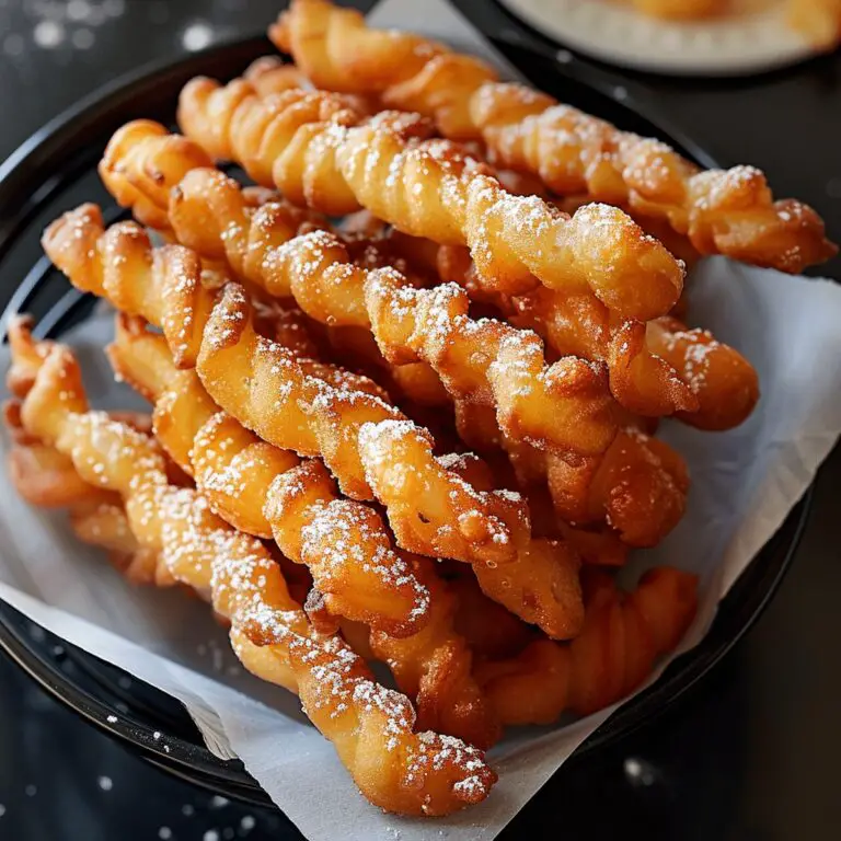 Golden Funnel Cake Sticks Recipe