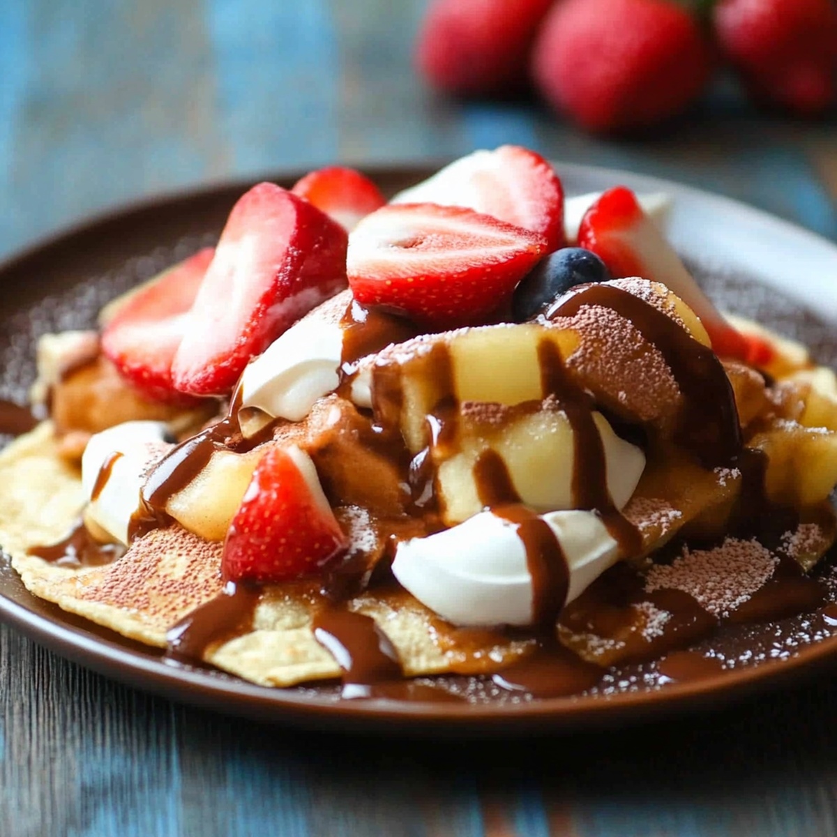 Dessert Nachos Recipe