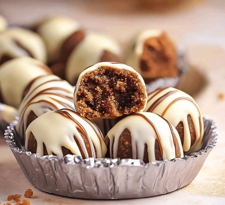 Creamy Biscoff Cookie Truffles Recipe