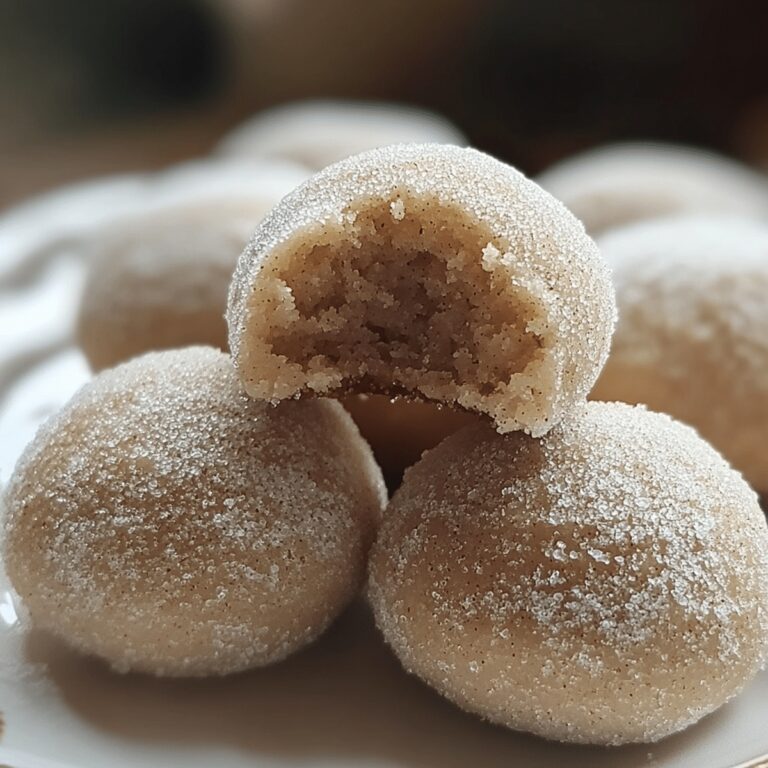 Heavenly Cinnamon Sugar Snowball Cookies Recipe