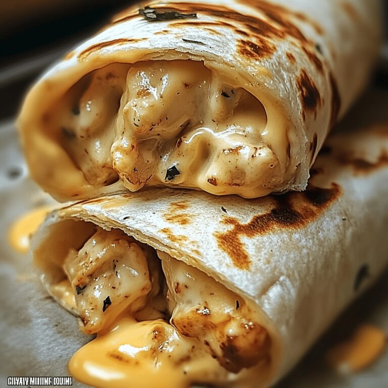 Crispy Garlic Chicken Wraps Recipe