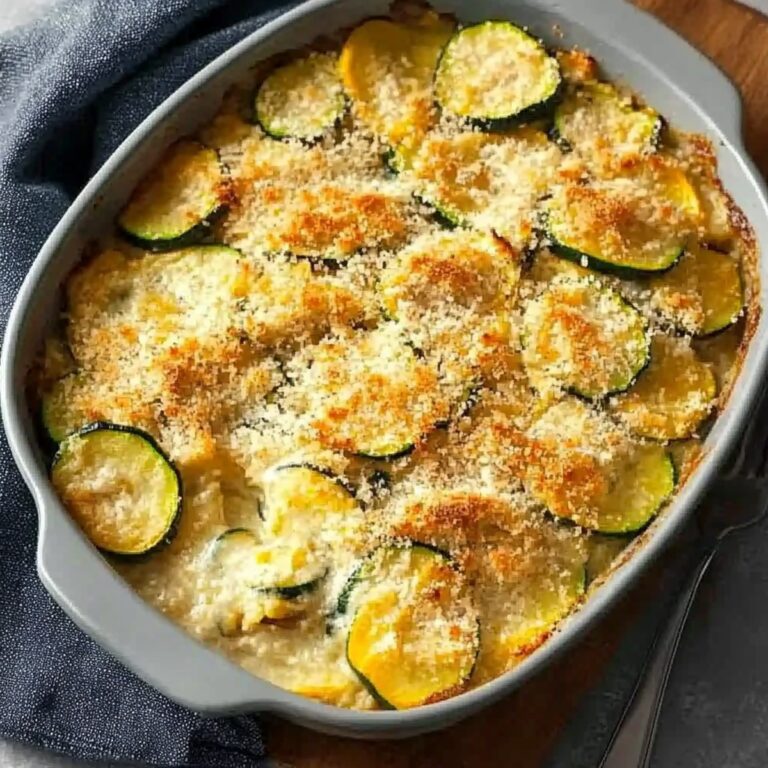 Hearty Yellow Squash And Zucchini Casserole Recipe
