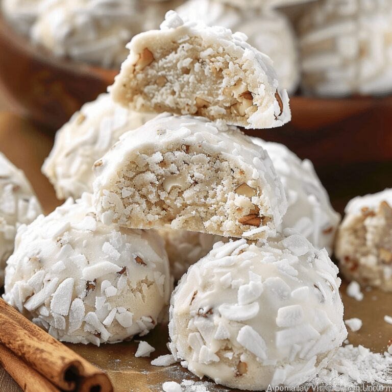 Melt-in-Your-Mouth Pecan Snowball Cookies Recipe