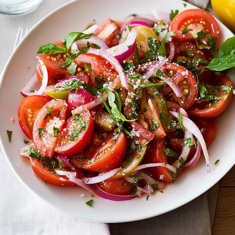 Vibrant Tomato Salad Recipe