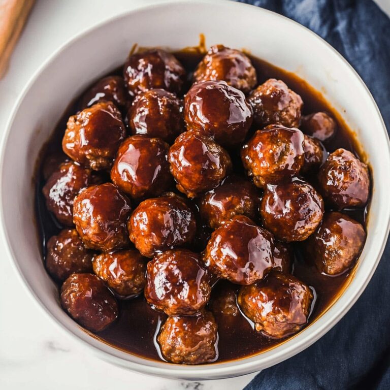 Slow Cooker Honey Garlic Meatballs Recipe