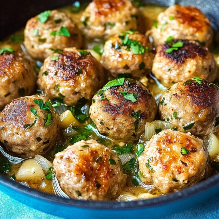 Chicken Piccata Meatballs Recipe