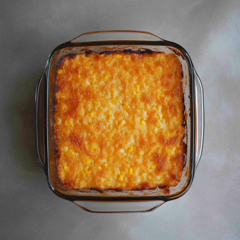 Creamy Corn Pudding Recipe