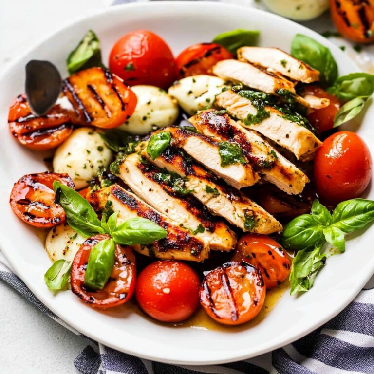 Vibrant Grilled Chicken Caprese Recipe