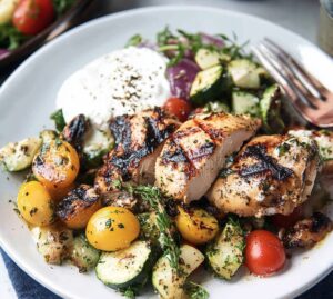 Authentic Grilled Greek Chicken Recipe