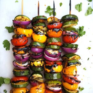 Colorful Veggie Skewers Recipe