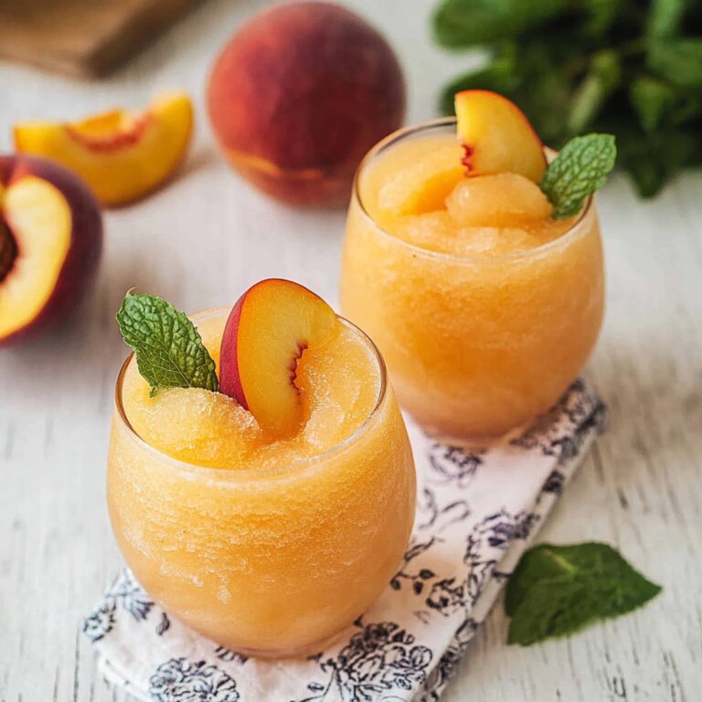 Peach Wine Slushies Recipe