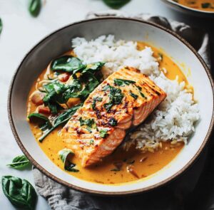 Coconut Salmon Curry Recipe