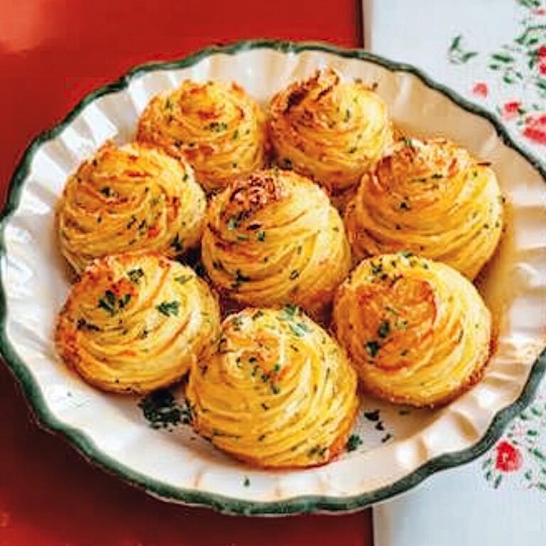 Cheddar Duchess Potatoes Recipe