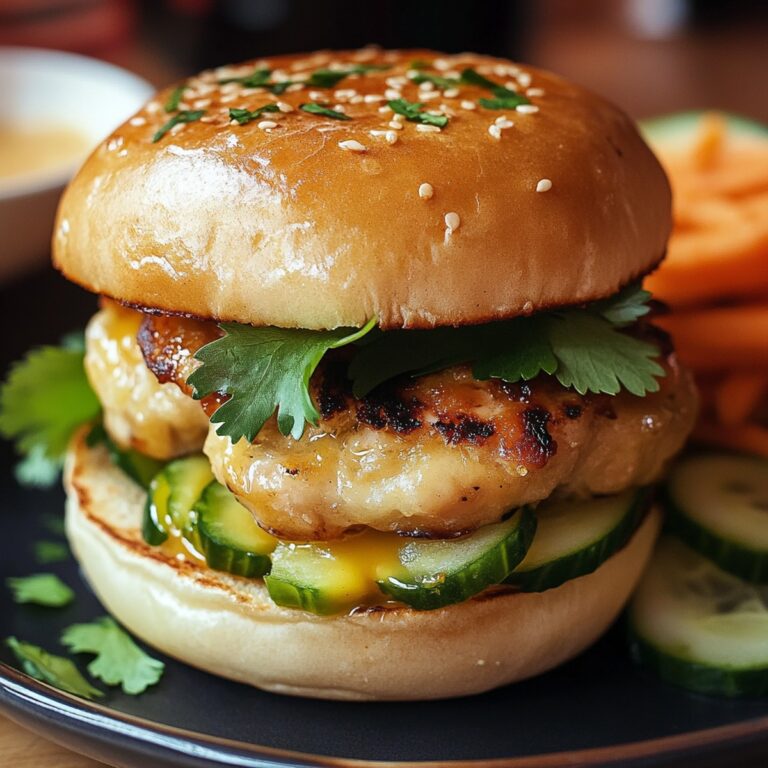 Hearty Chicken Dumpling Burgers Recipe