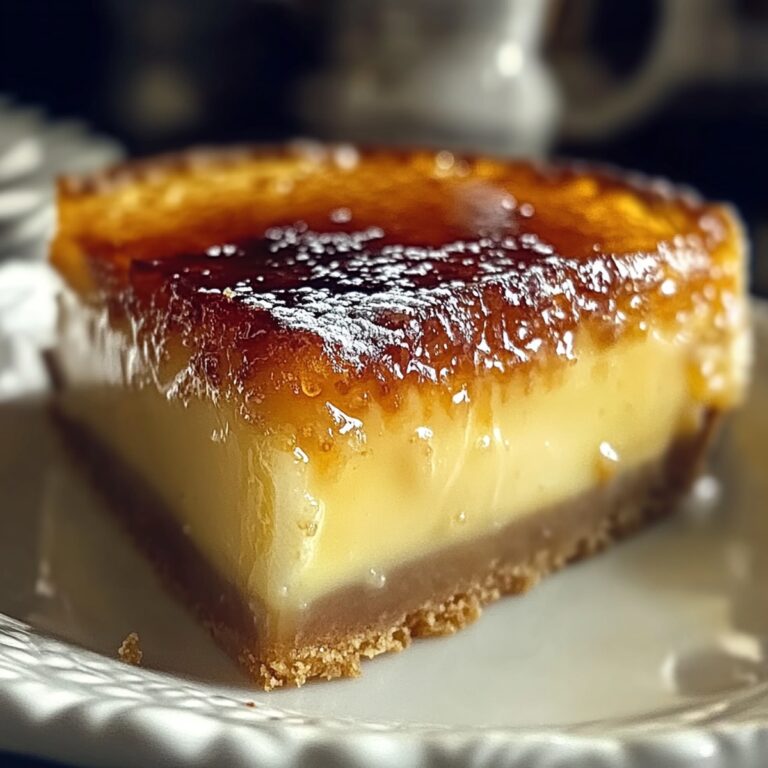 Creme Brulee Cake Recipe