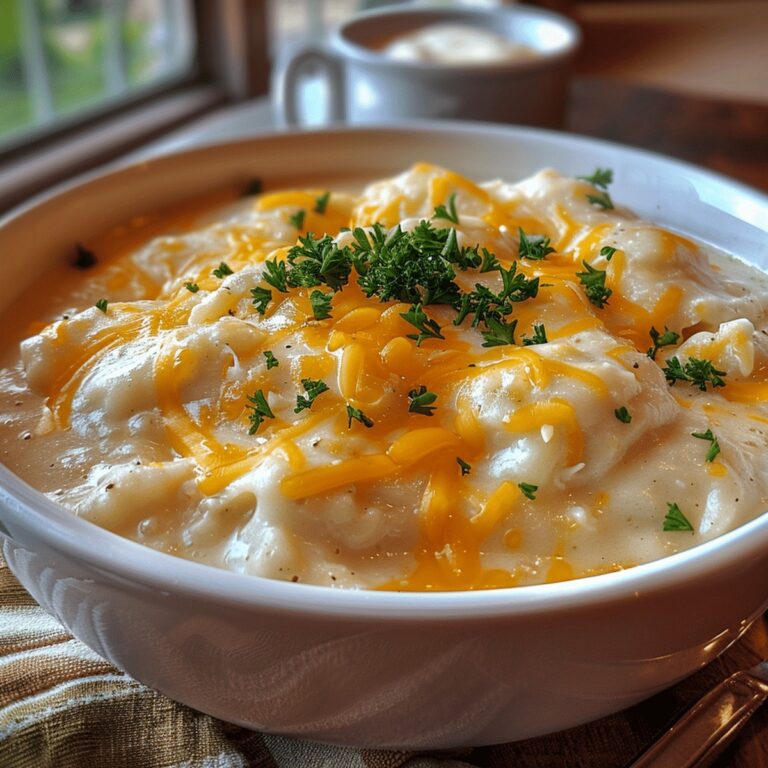 Hearty Crockpot Chicken And Dumplings With Cheddar Cheese Recipe
