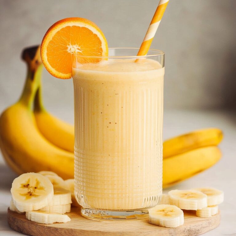 Orange Banana Smoothie Recipe