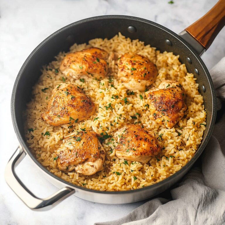 One Pot Chicken And Rice Pilaf Recipe