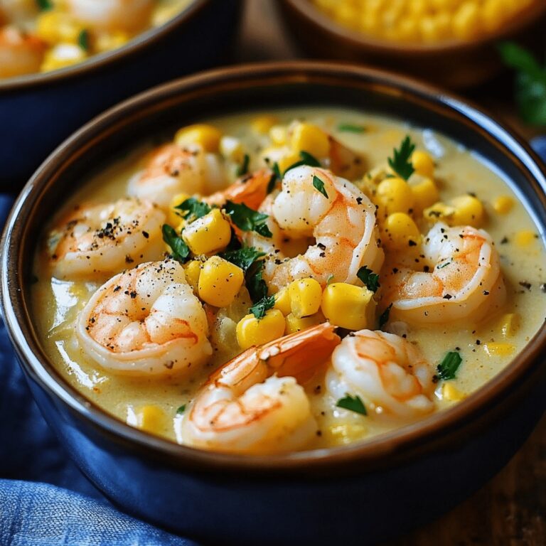 Comforting Sweet Corn And Shrimp Chowder Recipe