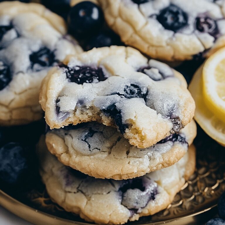 Tangy Lemon Blueberry Cookies Recipe