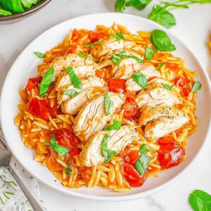 Hearty One-Pot Italian Chicken And Orzo Recipe