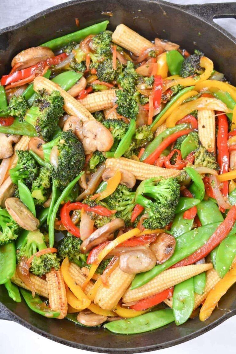 Crispy Vegetable Stir Fry Recipe