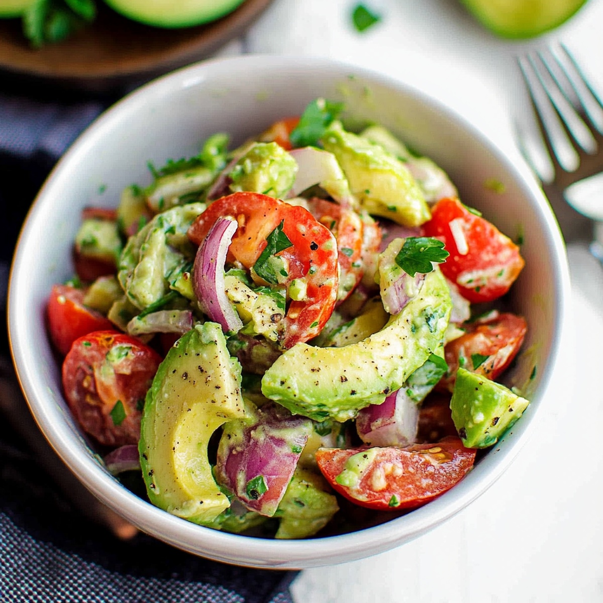 Tomato Avocado Salad Recipe