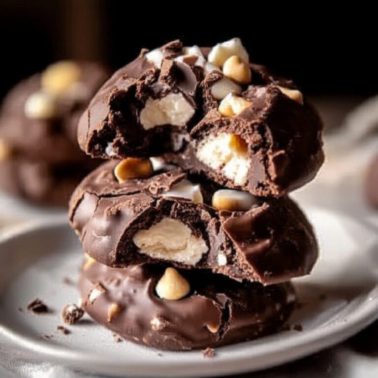 Rocky Road Chocolate Fudge Cookies Recipe