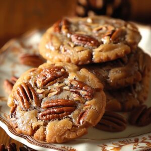 Crispy Pecan Pie Cookies Recipe