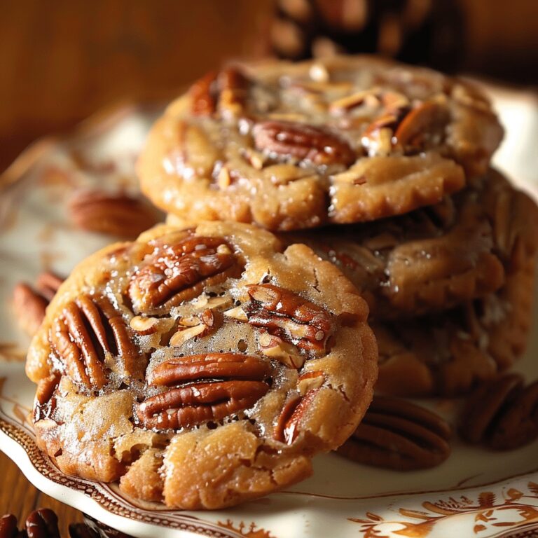 Crispy Pecan Pie Cookies Recipe