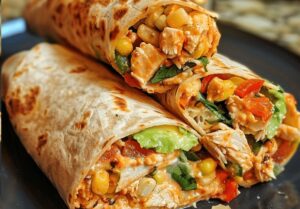 Spicy Southwestern Chicken Wrap Recipe