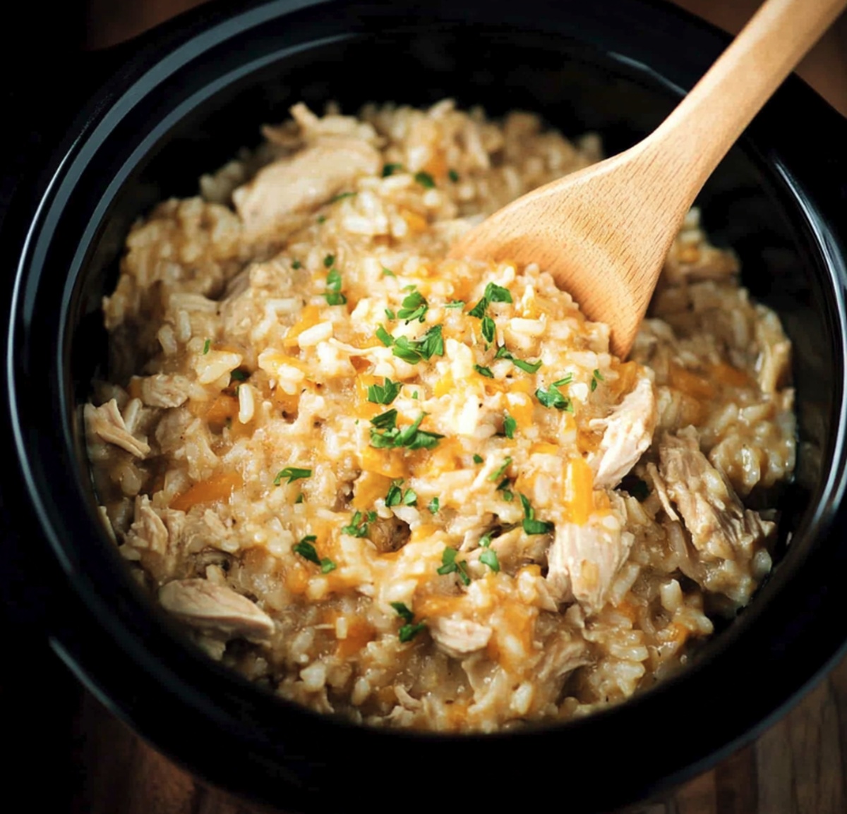 Hearty Crock Pot Chicken And Rice Recipe