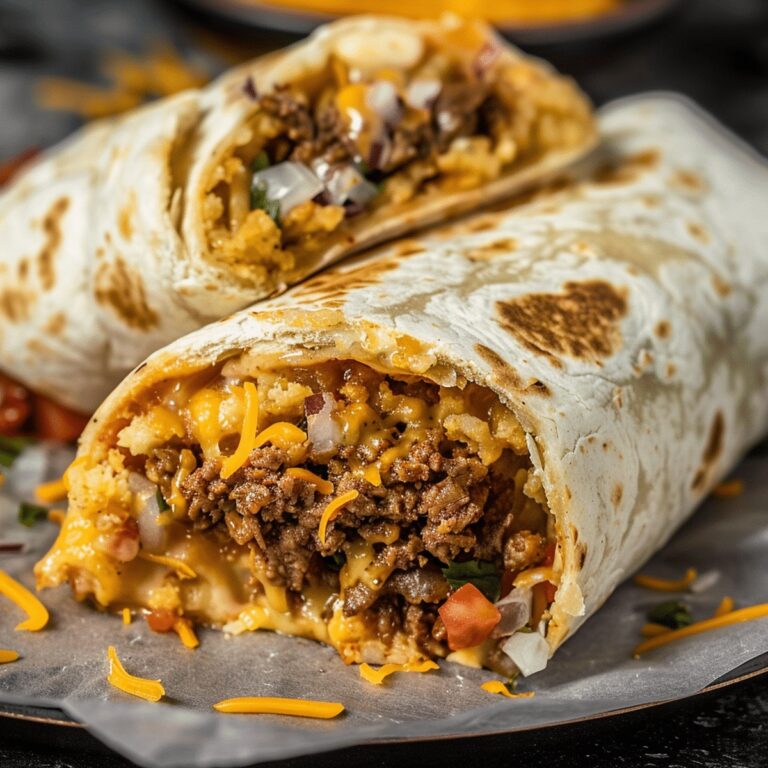 Hearty Taco Bell Beefy Melt Burrito Recipe
