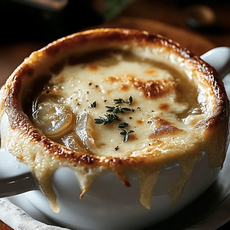 Hearty French Onion Soup Recipe